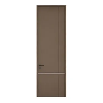 Bisakah pintu interior hitam digunakan di lorong?